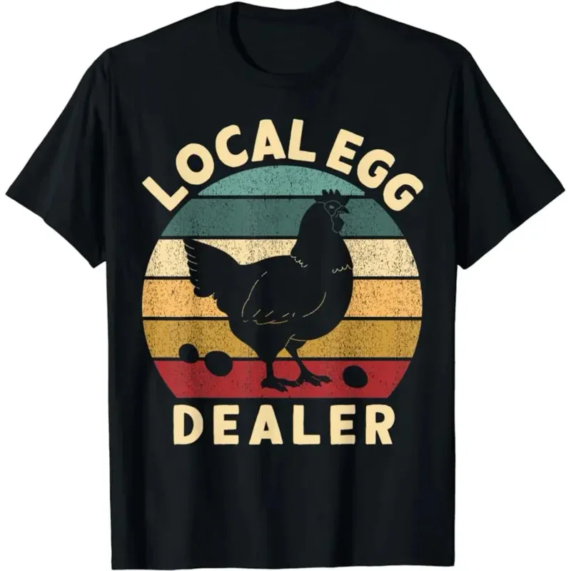 Funny Heart Design List of Chicken Breeds Farming Farmer T-Shirt Unisex Style Shirts for Women Summer Graphic T Shirts