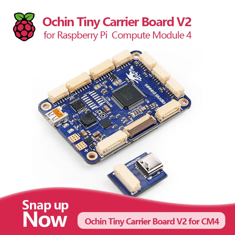 Ochin Tiny Carrier Board V2 for Raspberry Pi CM4
