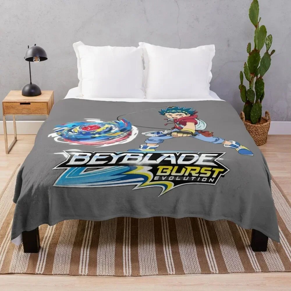 beyblade metal fusion art Throw Blanket аниме теплые зимние одеяла