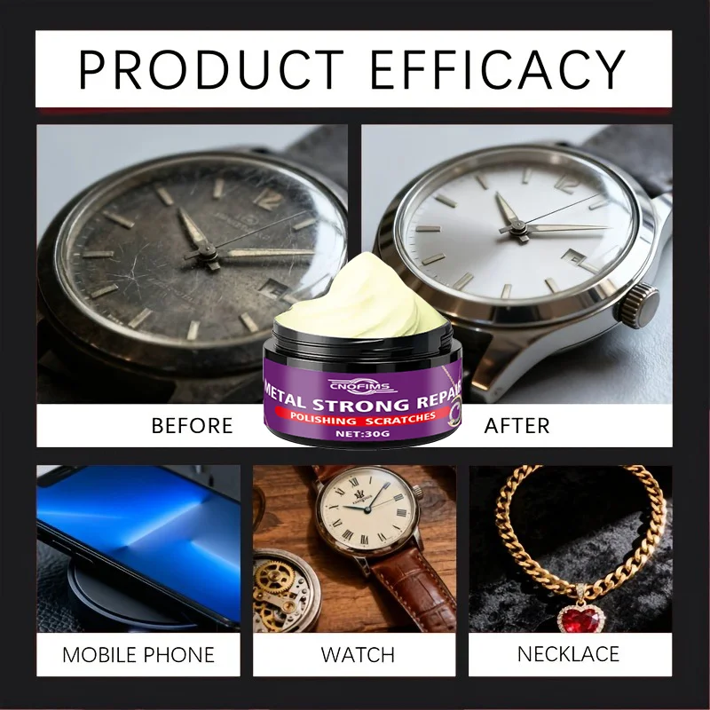 Used Jewelry Watches - 時計、宝飾品などの研磨ペーストは、時計、宝飾品、金属部品に使用できます。