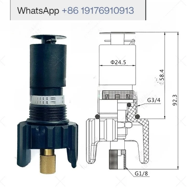 Compressed air filter drain 1629403500 automatic drain internal drain valve