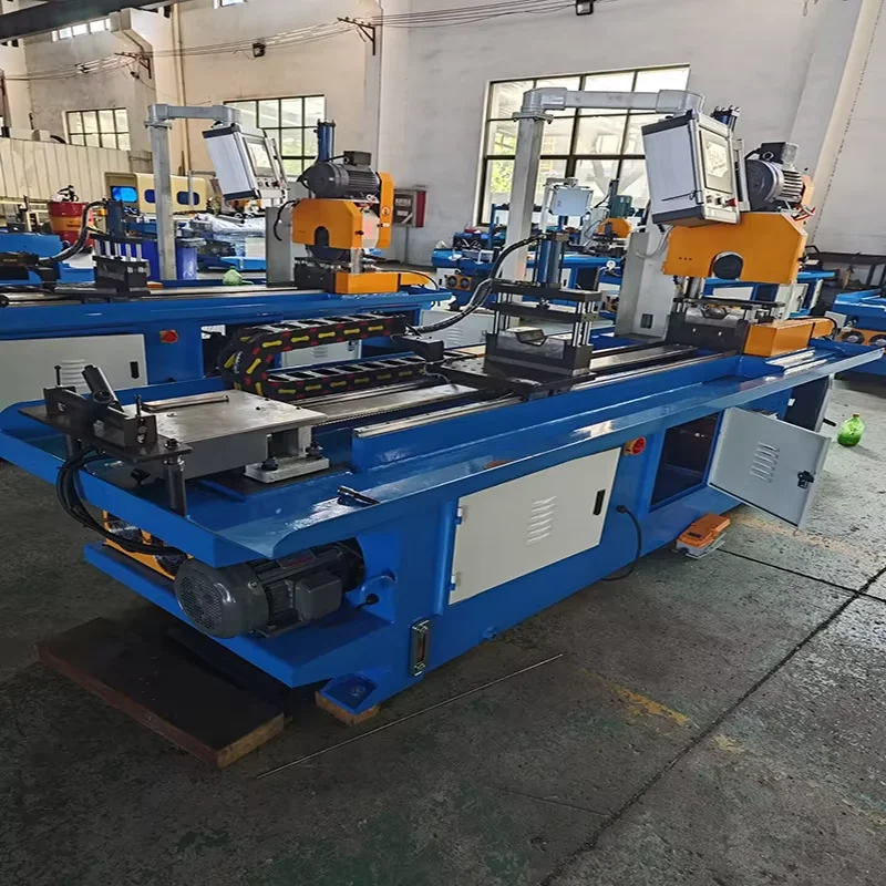 ประเภท MC-425 CNC เครื่องตัดท่อและท่ออัตโนมัติเต็มรูปแบบโปรไฟล์สี่เหลี่ยมสําหรับอลูมิเนียมสแตนเลส