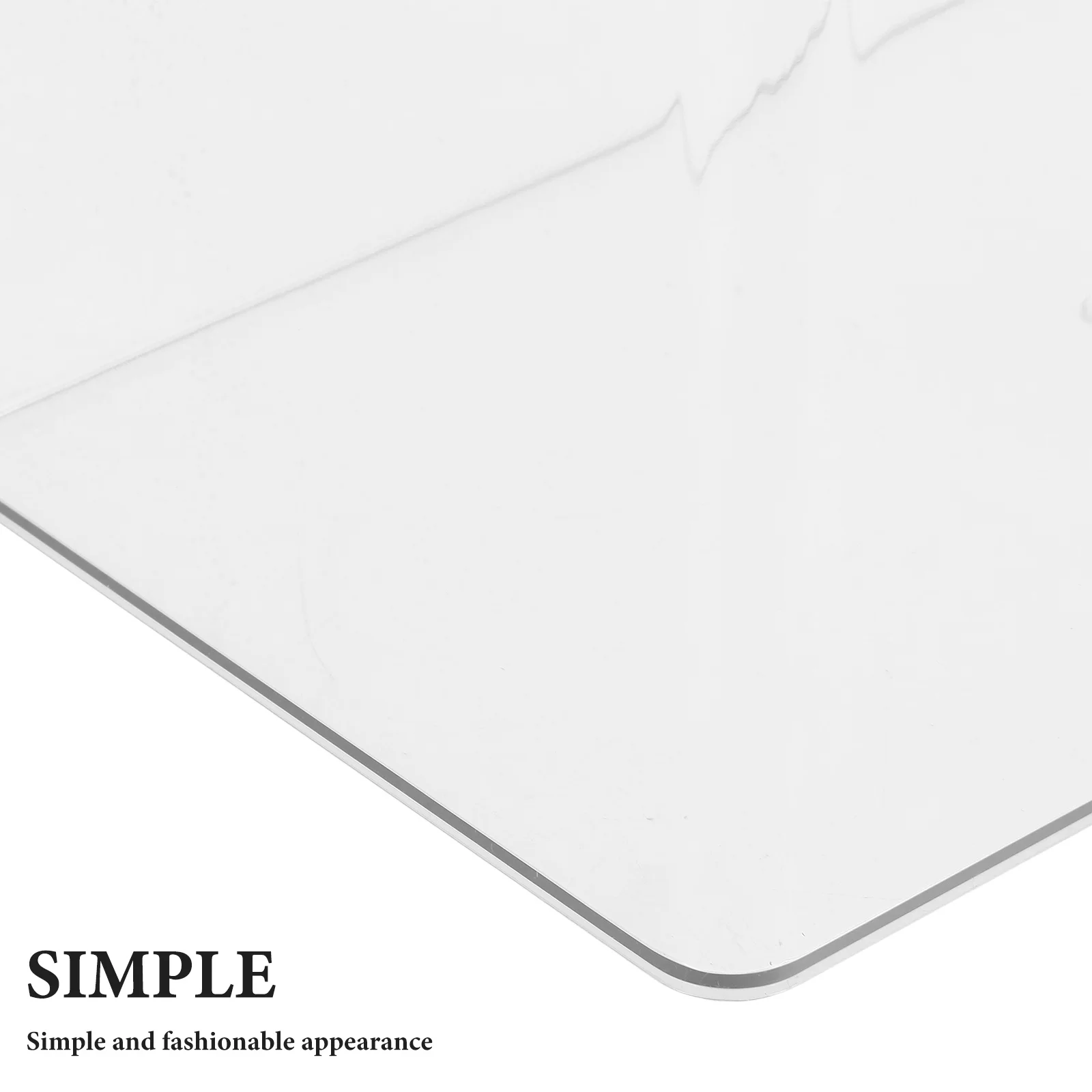 صندوق تخزين أكريليك شفاف بسعة كبيرة لمنظم شارة الرسوم المتحركة وحقيبة عرض شفافة ومنظم بلاستيكي شفاف للمنزل #5