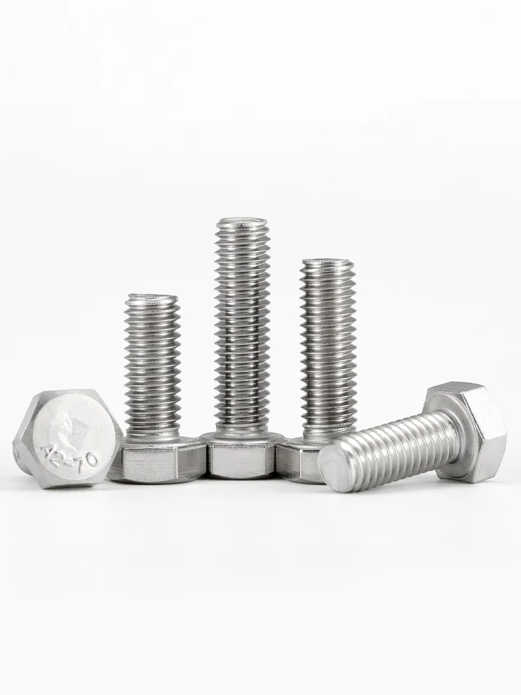 BSW 3/16-24 1/4-20 5/16-18 3/8-16 1/2-12 5/8-11 A2-70 304 Stainless Steel Outside Hex Head Bolt External Hexagon Head Screw