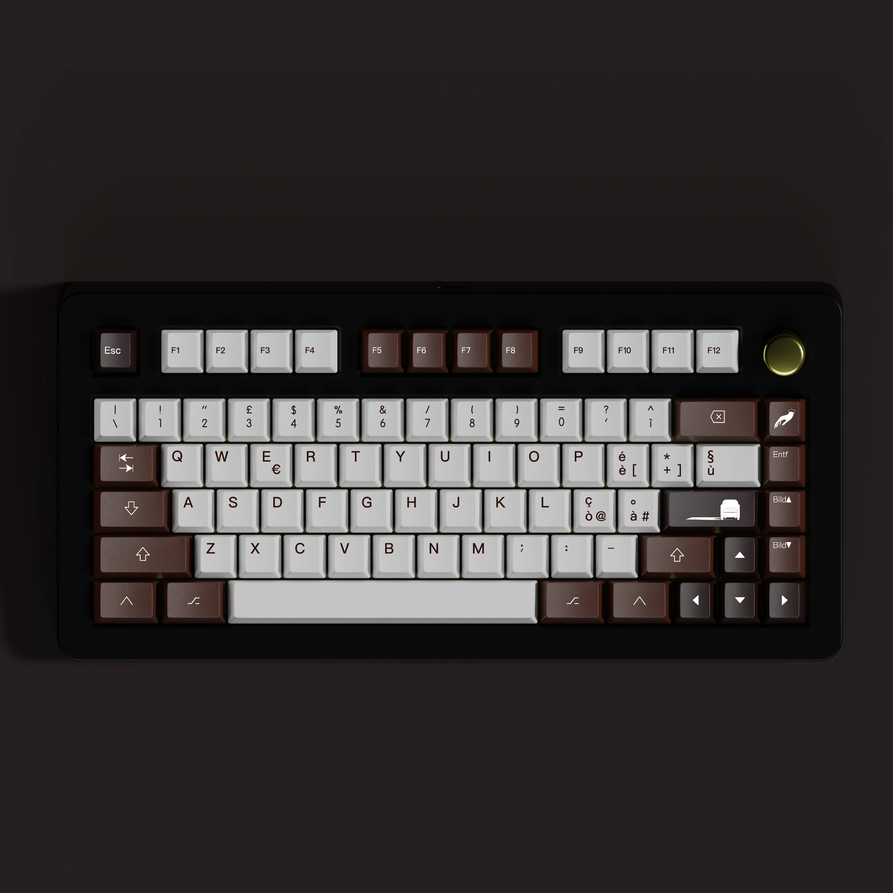 Customized keyboard pbt sublimation original factory height keycap split space-Godfather