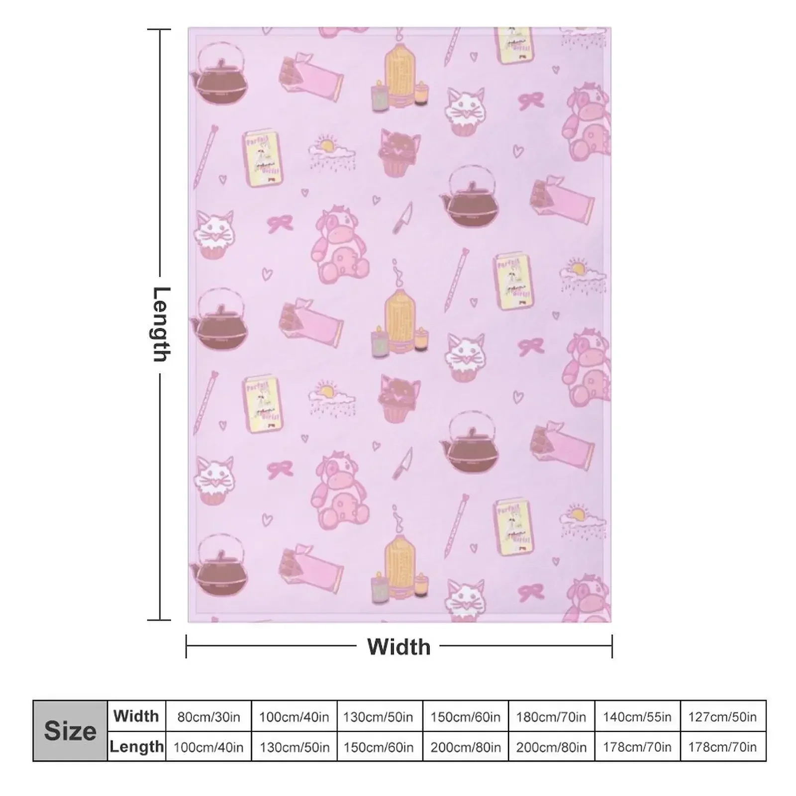 15P Doki Props Sticker Pack! Throw Blanket sofa bed Cute Plaid on the sofa Loose warm winter cosplay anime Blankets