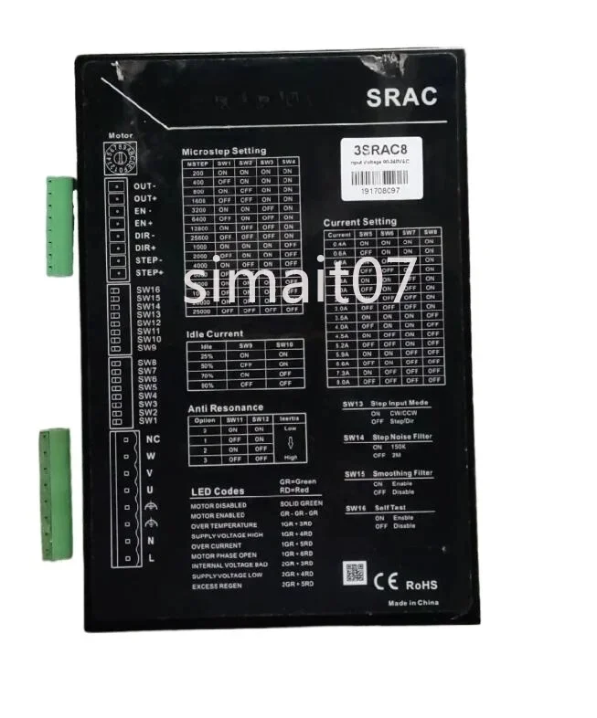 Genuine MOONS 3SRAC8 Stepper Motor Driver – Industrial Motion Control