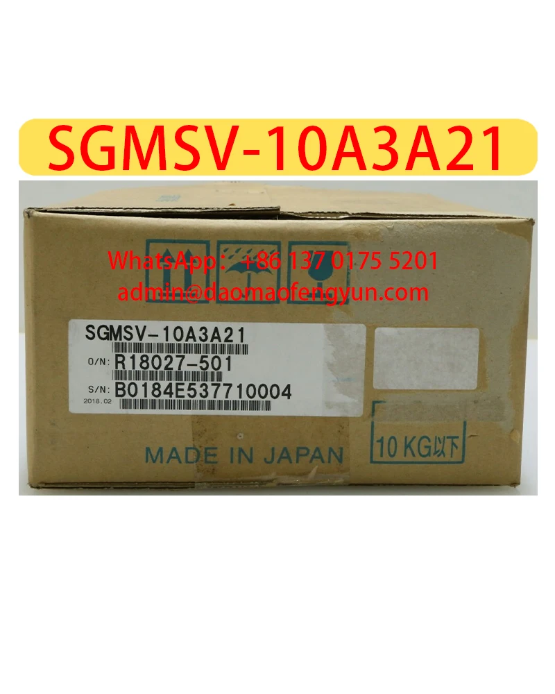 

SGMSV-10A3A21 Brand New Servo Motor，SGMSV 10A3A21，Fast shipping
