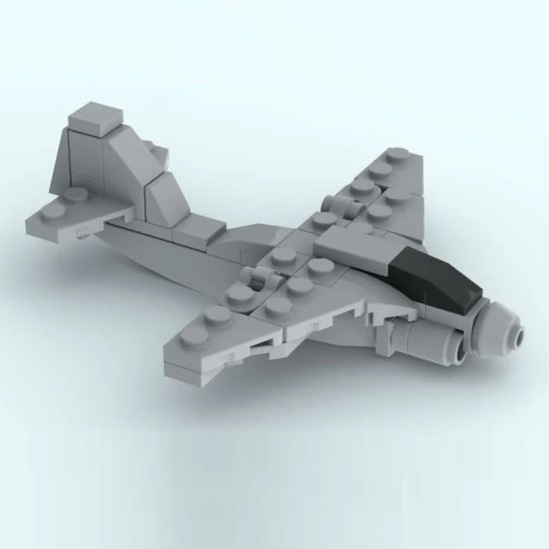 A-6E Intruder Modern Military Fighter Jets Model MOC Building Bricks War Equipment Modular Technology Gifts Children Toys Suit