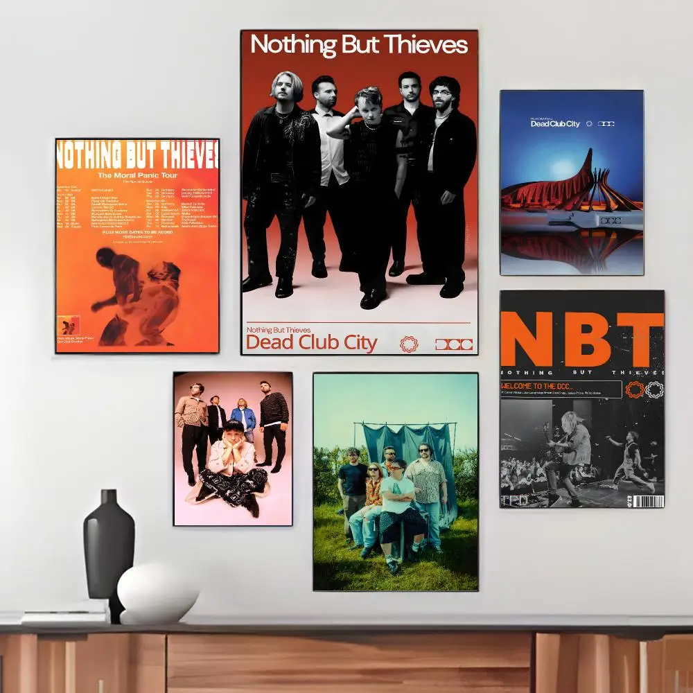 Band N-Nothing But Thieves Poster Pegatina artistica HD autoadhesiva impermeable para salon dormitorio