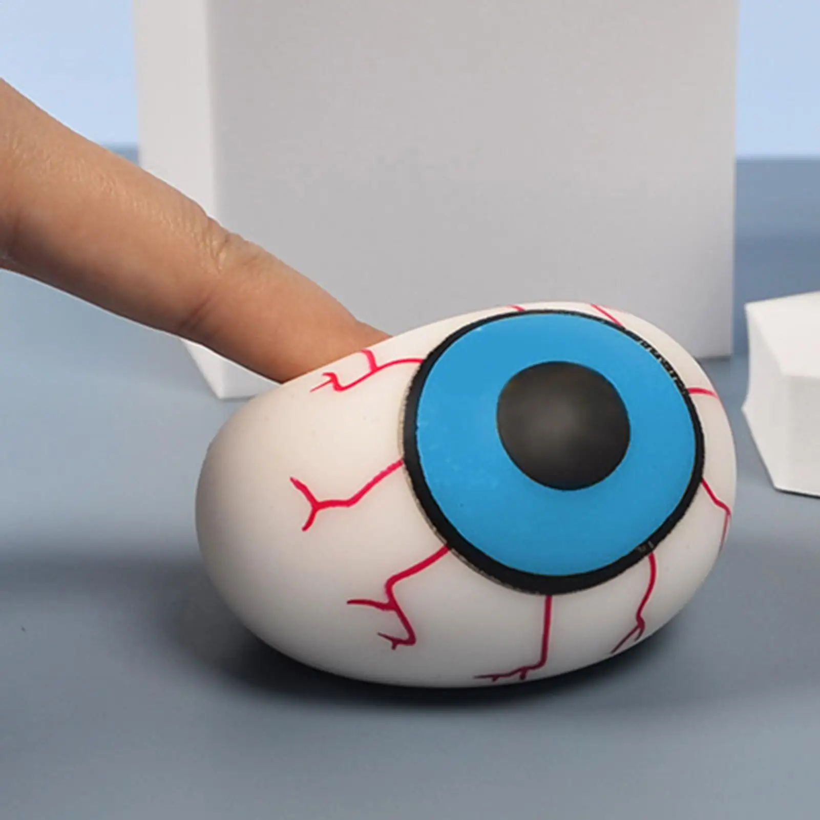 Squeeze Stress Ball Eyeball Sensory Halloween Horror Calming Relaxation Focus Students Kids Adults Teens Classroom Party Work