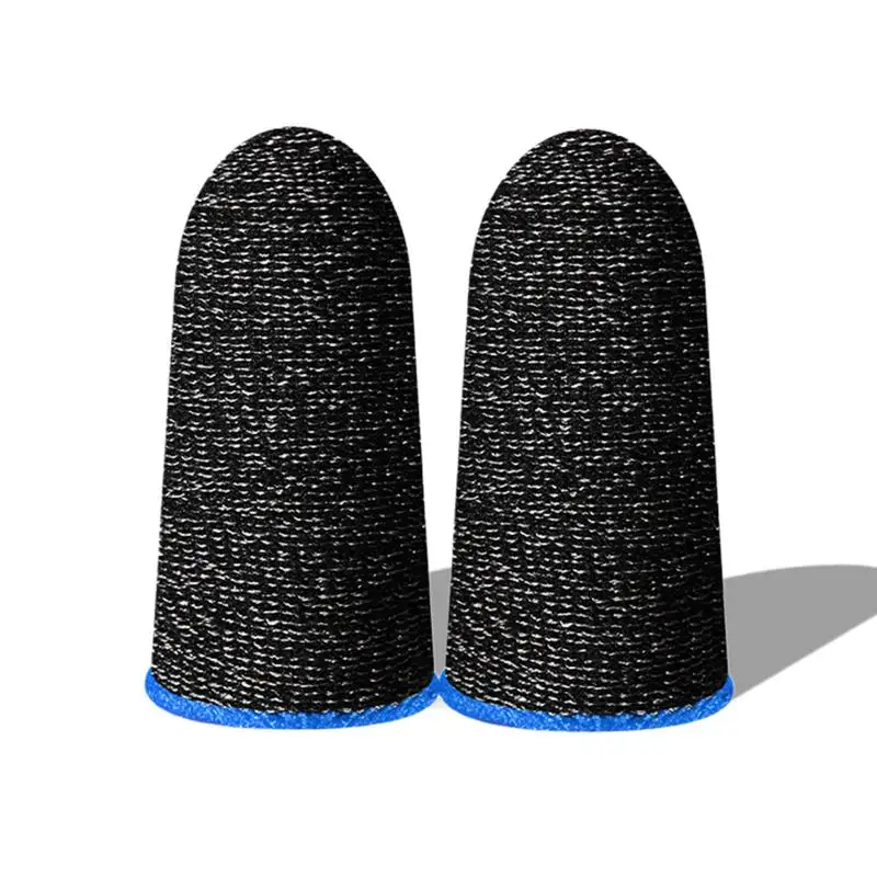1 Pair Of Fingertips For Game PUBG Sleeve Breathable Finger Glove Sweatproof Anti-slip Phone Gamepad Cover For Mobile Device