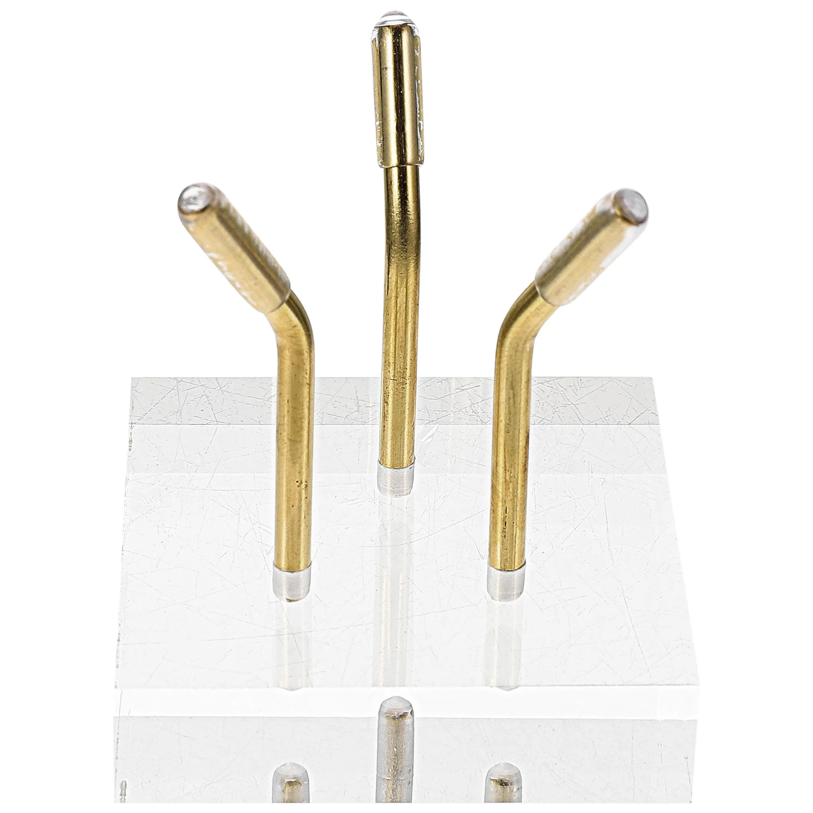 Estante de mineral de cristal para exhibición, soporte de adorno, caballete, Mini estantes de almacenamiento hechos