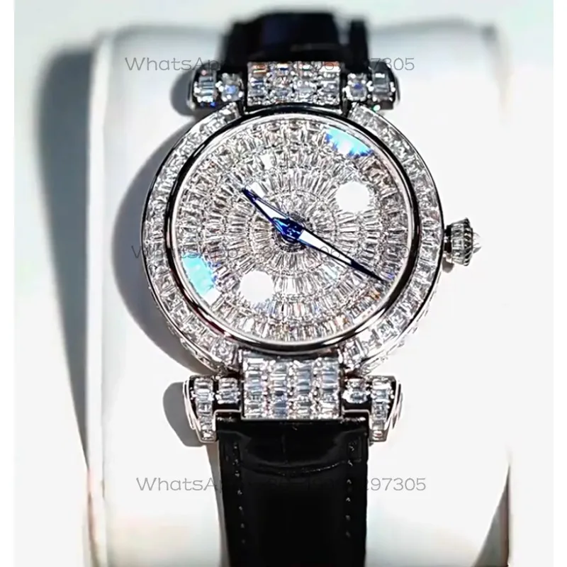 822 Carving Wheel Automatic Mechanical Tide Leather Men's and Women's Waterproof Wrist Watch