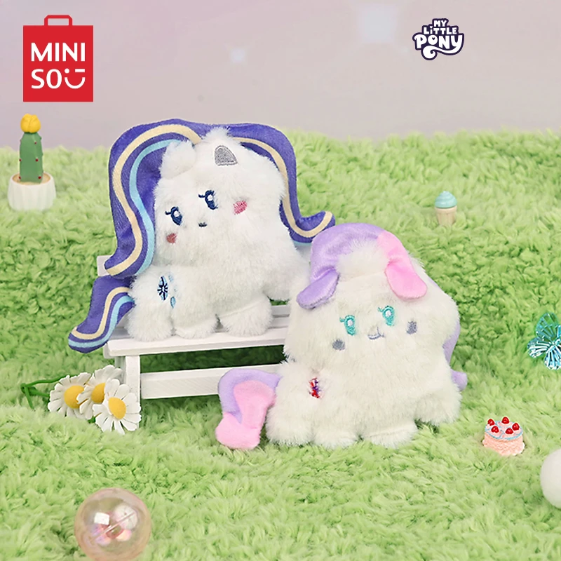 Miniso My Little Pony pudełko z niespodzianką wydanie drugie lalki ozdoby dekoracyjne Anime urządzenia peryferyjne modne zabawki dla dzieci prezent na boże narodzenie