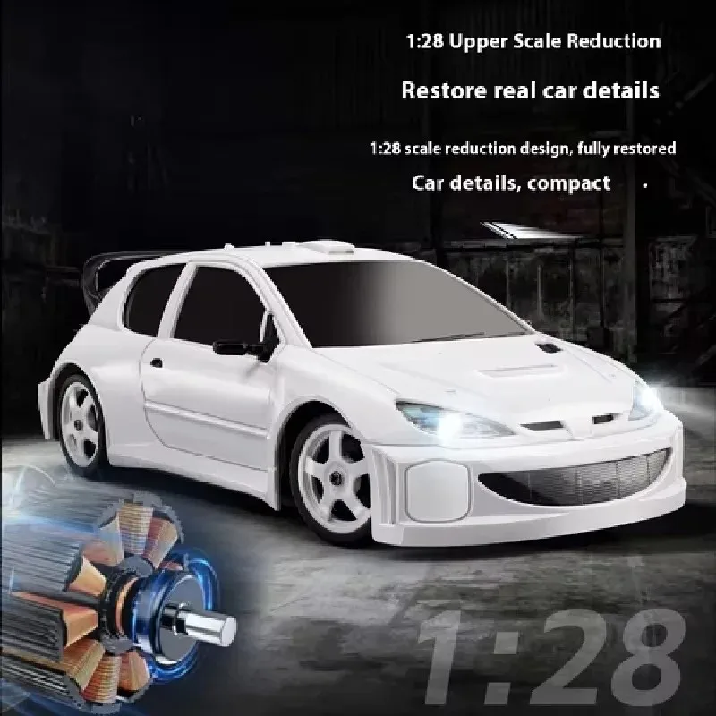 LDRC 1/28 Scale Mini RC Car LD2801 LD2802 LD2803 LD2804 Drift Racing Model Off-Road Vehicle 4WD RTR High-Speed Cars Toys Adult