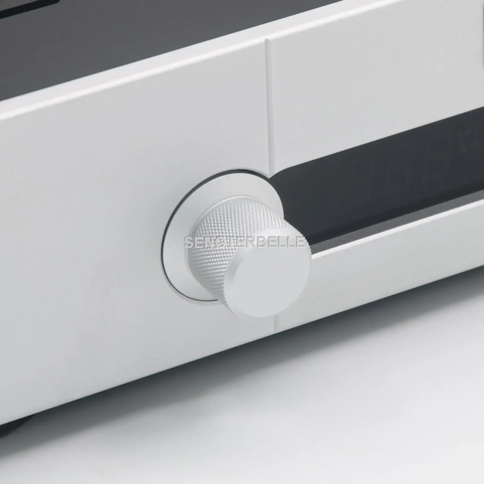 Chassi de pré-amplificador de alumínio completo HiFi 430x90x308MM Caixa de pré-amplificador de volume