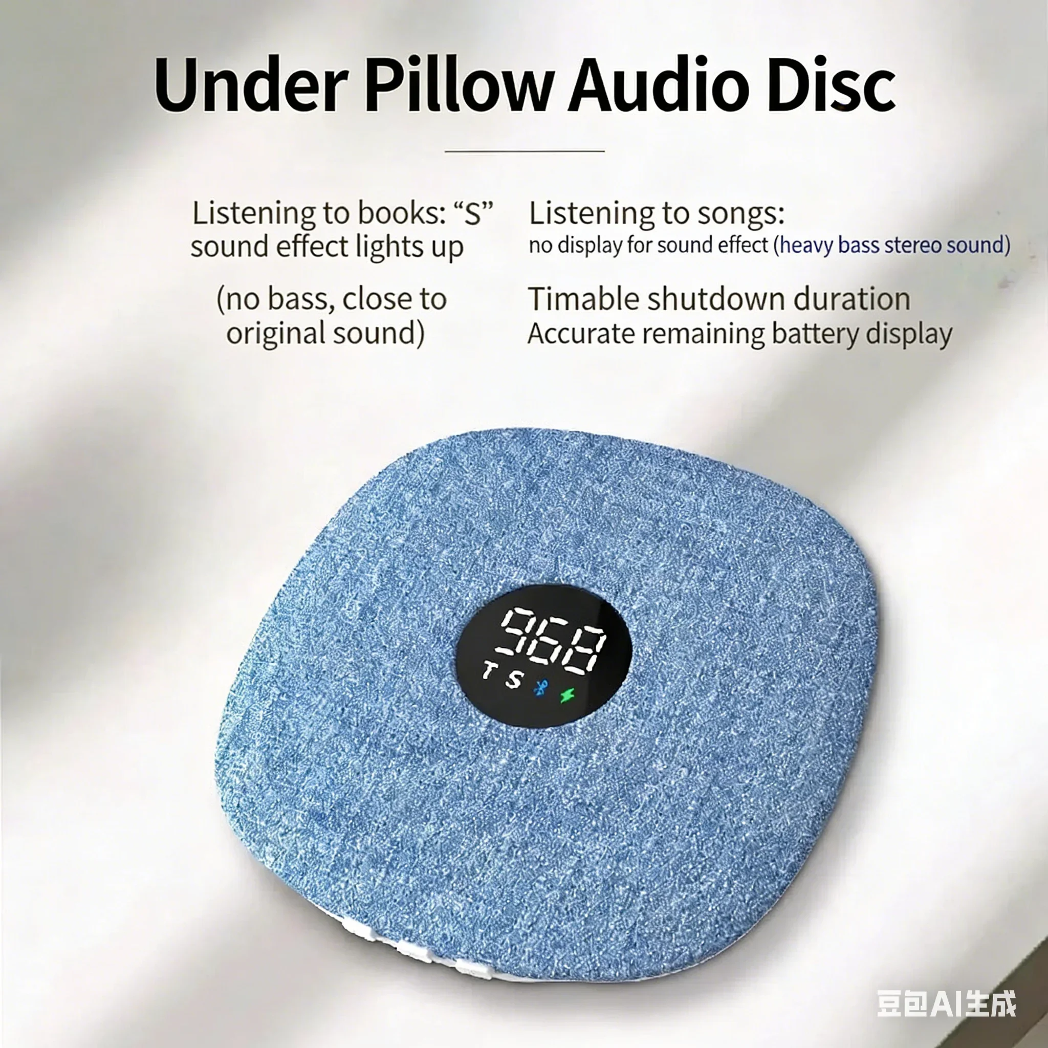 

Bluetooth-колонка с LED-дисплеем, звуками природы, поддержкой TF-карт, беспроводной MP3-плеер, ультратонкий аудиоплеер с таймером отключения