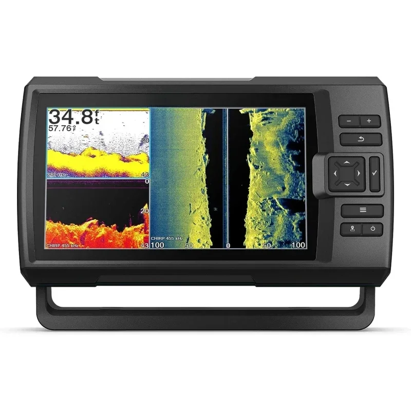 Easy-to-Use 5-inch Color Fishfinder and Sonar Transducer,  Scanning  Palettes, 9