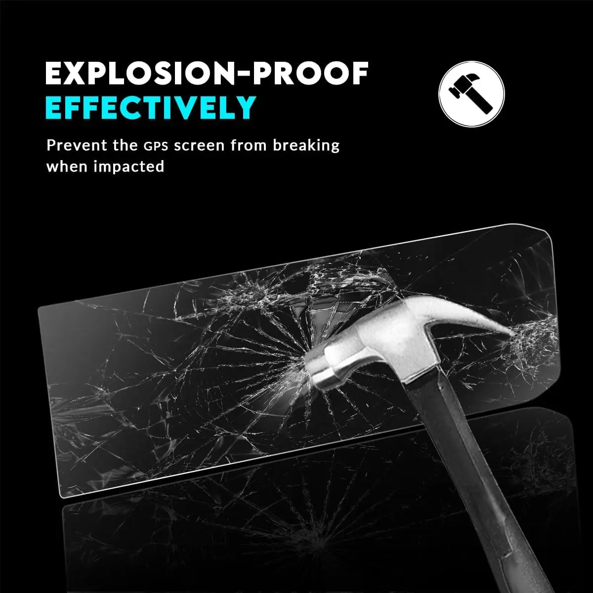 الملاحة شاشة الزجاج المقسى حامي الشاشة ل جيب رانجلر JL 2018-2022 7 بوصة نظام تحديد المواقع طبقة رقيقة واقية الملحقات الداخلية #5