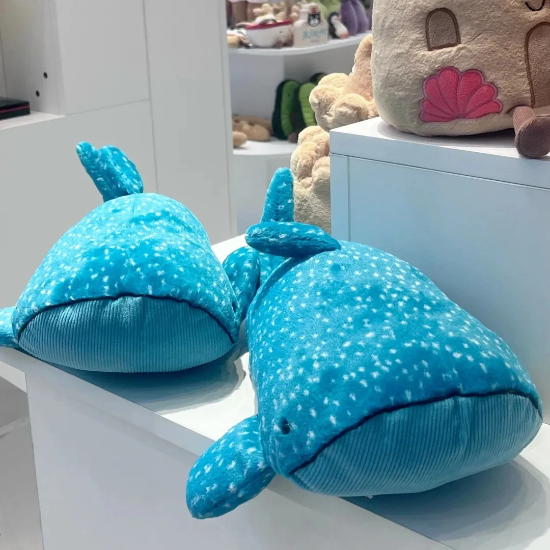 

Jelly Cat Summer new products Gobfrey whale Shark Plush Doll With Gift Box Home Decoration Holiday Gift Cat InteractiveToy