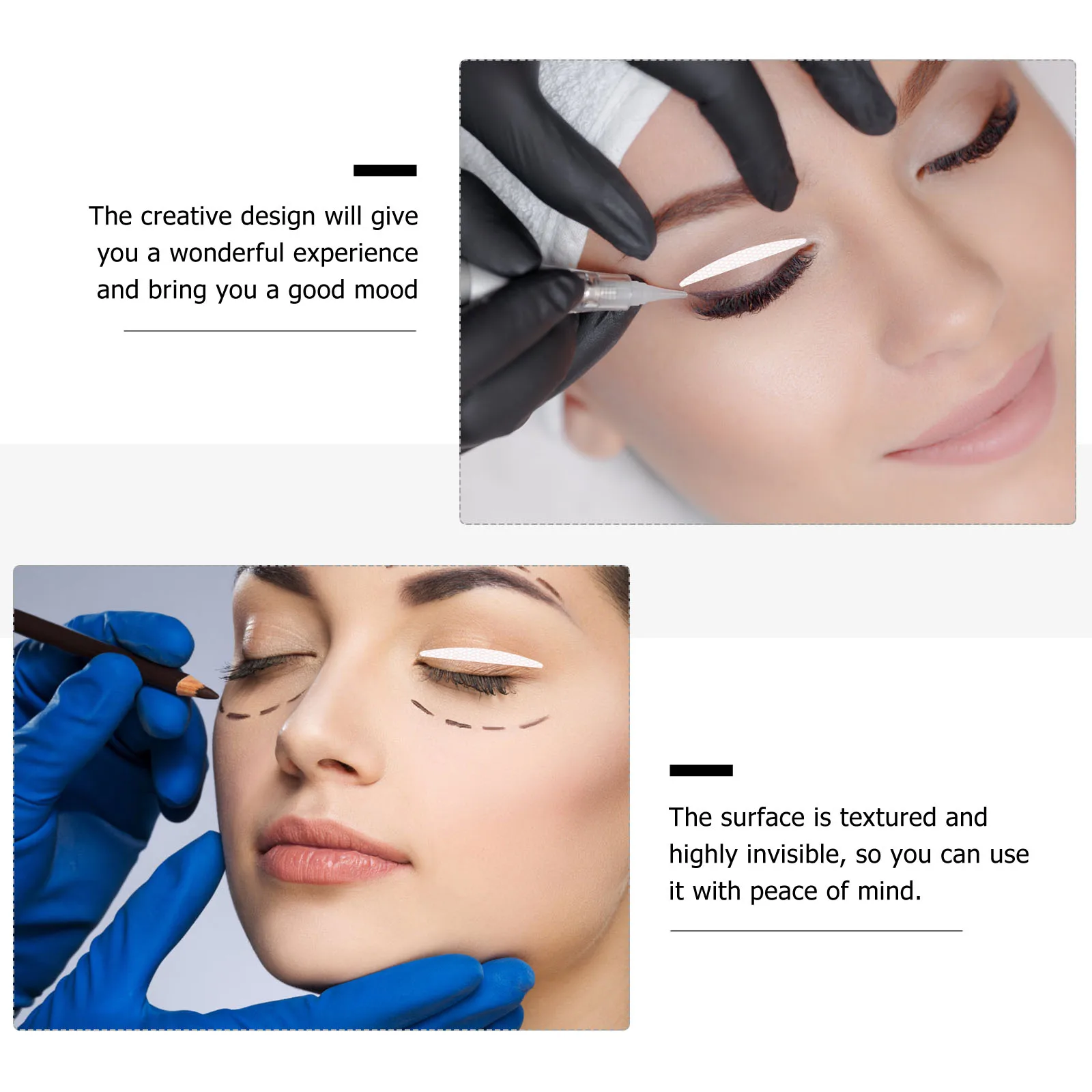 

25 Sheets Double Eyelid Sticker Lash Extension Kit Invisible Eye Makeup Tool Eyelid Lift Strips Perfect Craft Comfortable Use