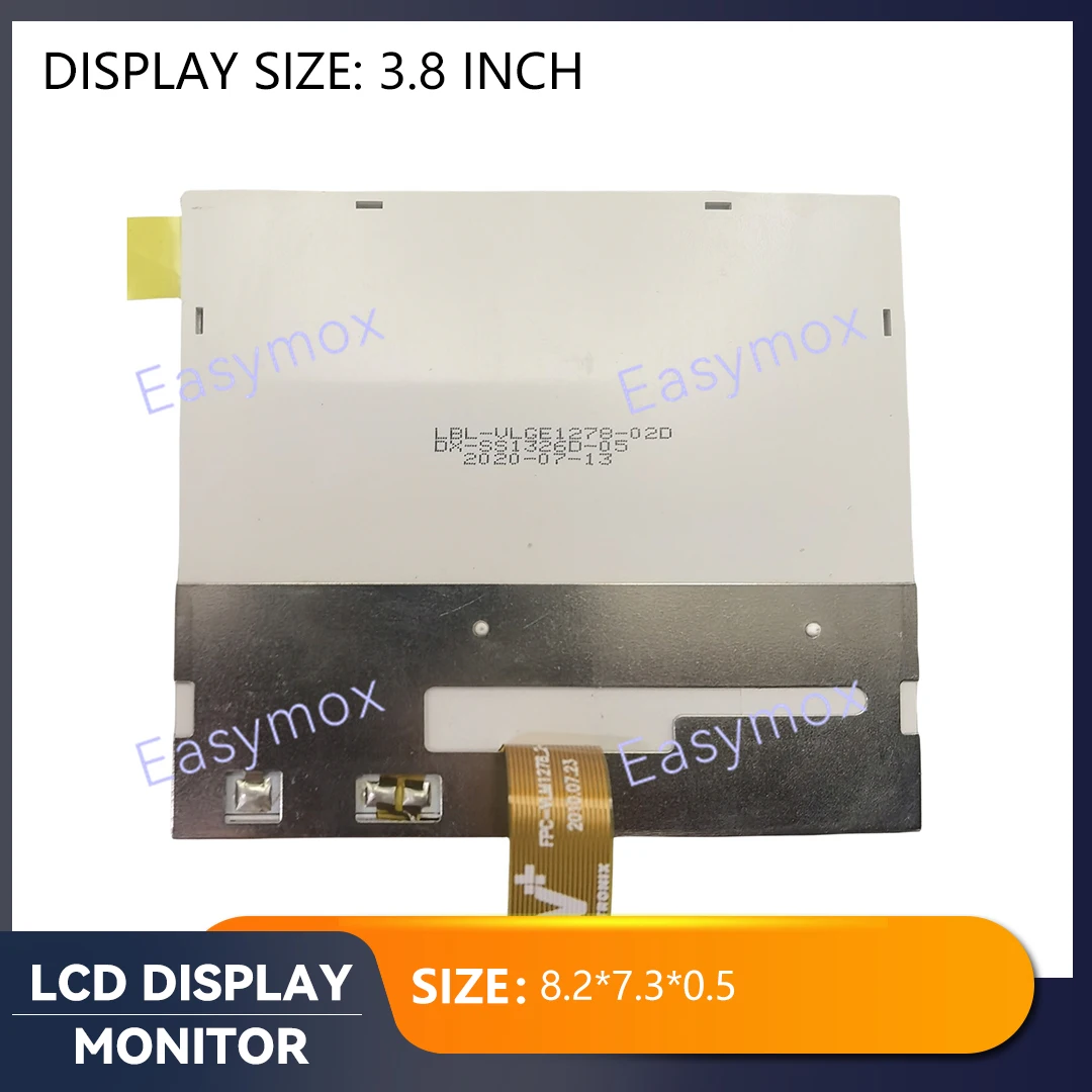 

3.8 Inch Motorcycle LCD Display Screen LBL-VLGE1278-02D Universal Screen s Dashboard Panel