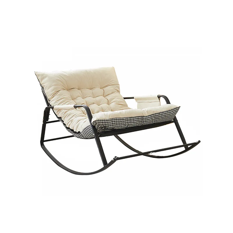 

Lazy sofa balcony leisure chair rocking chair adult lunch break recliner Internet celebrity sofa living room double rocking