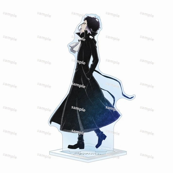 Game Nakajima Atsushi Dazai Osamu Nakahara Chuya Akutagawa Ryunosuke Acrylic Stand Figure Doll Anime Keychain Cosplay Toy Gift