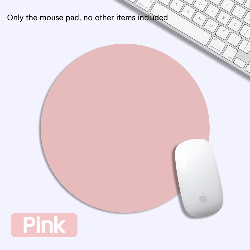 Round Leather Non-Slip Mouse Pad image