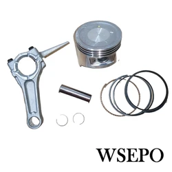 CQ Quality! Piston+Connecting Rod Kit (70mm Bore)for 170F 212cc(208cc) 7HP 7.5HP Air Cool Gas Engine,2.5~2.8KW Gen Parts
