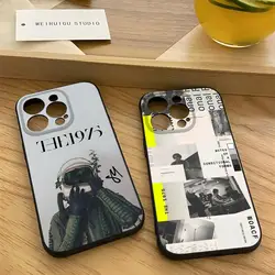 Band Rock The 1975 Phone Case for 15 Pro Max iphone 14 Pro Max 12 13 Mini 11 Xr X Xs 8 7 Plus Silicone Back Cover