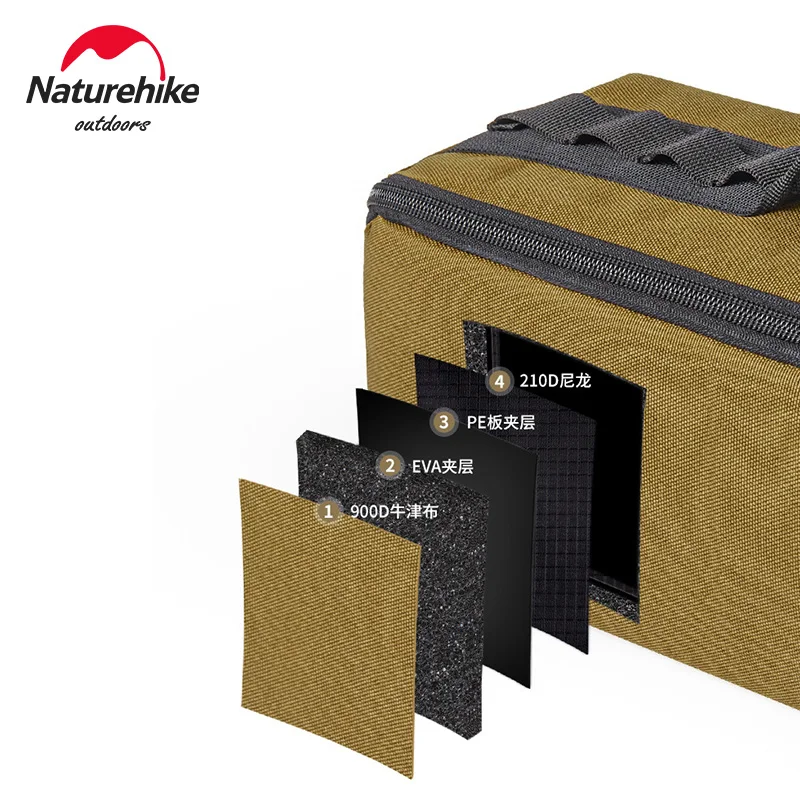 Naturehike Storage Bag Camping Folding Tool Storage Bag Outdoor Tent Pole Pegs Hammack Axe Spetula Accessories Storage Box