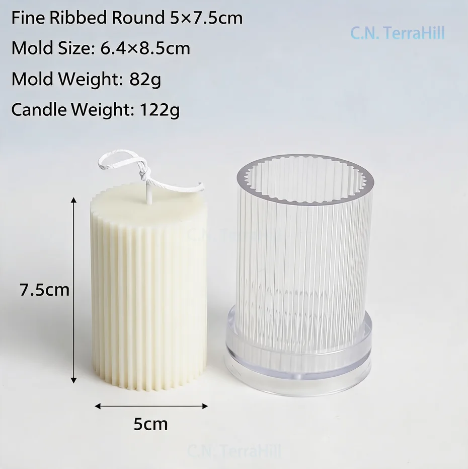 Candle Mold with Fine Striped - Candle X ulasan dan harga
