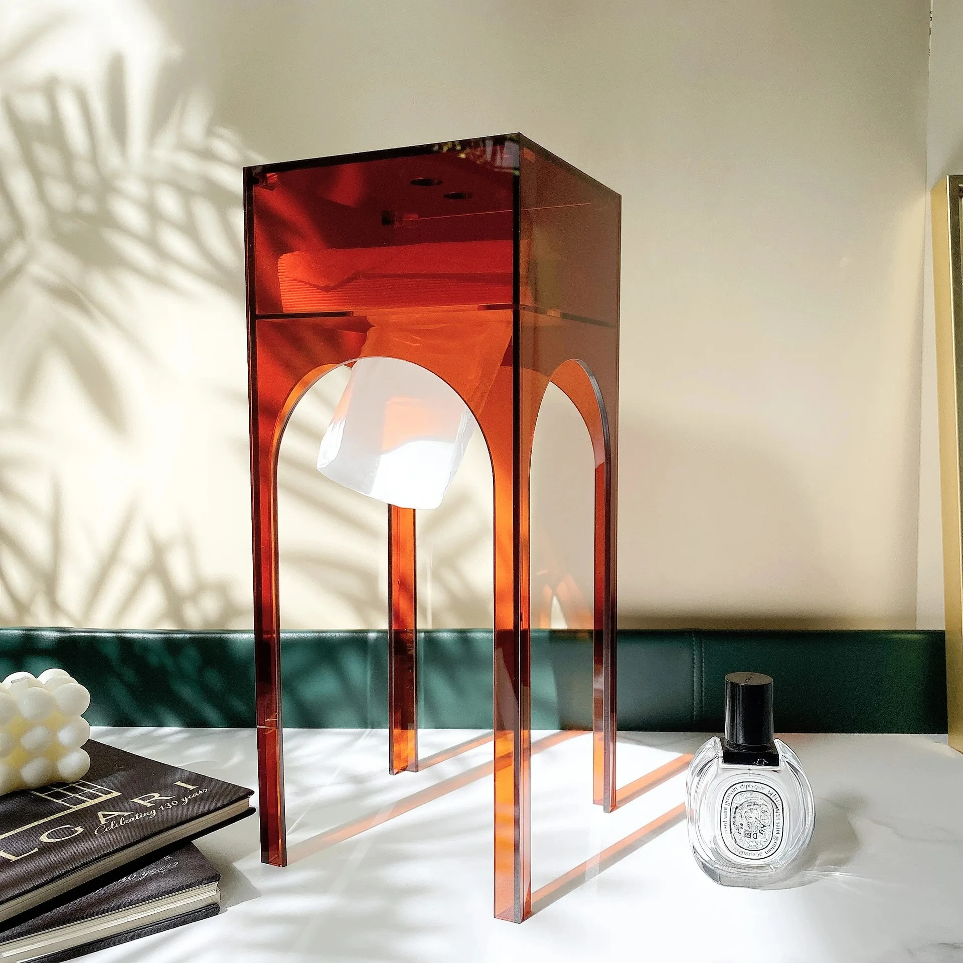 Tissue B Desktop Acrylic Tissue Boxes Napkin Holder Living Room Paper Box Desk Organizer Ornaments Gift