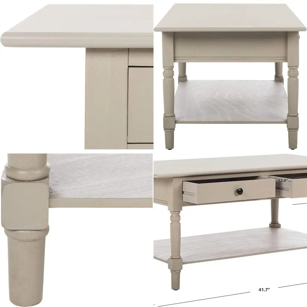 

Vintage Grey Boris Coffee Table from American Homes Collection