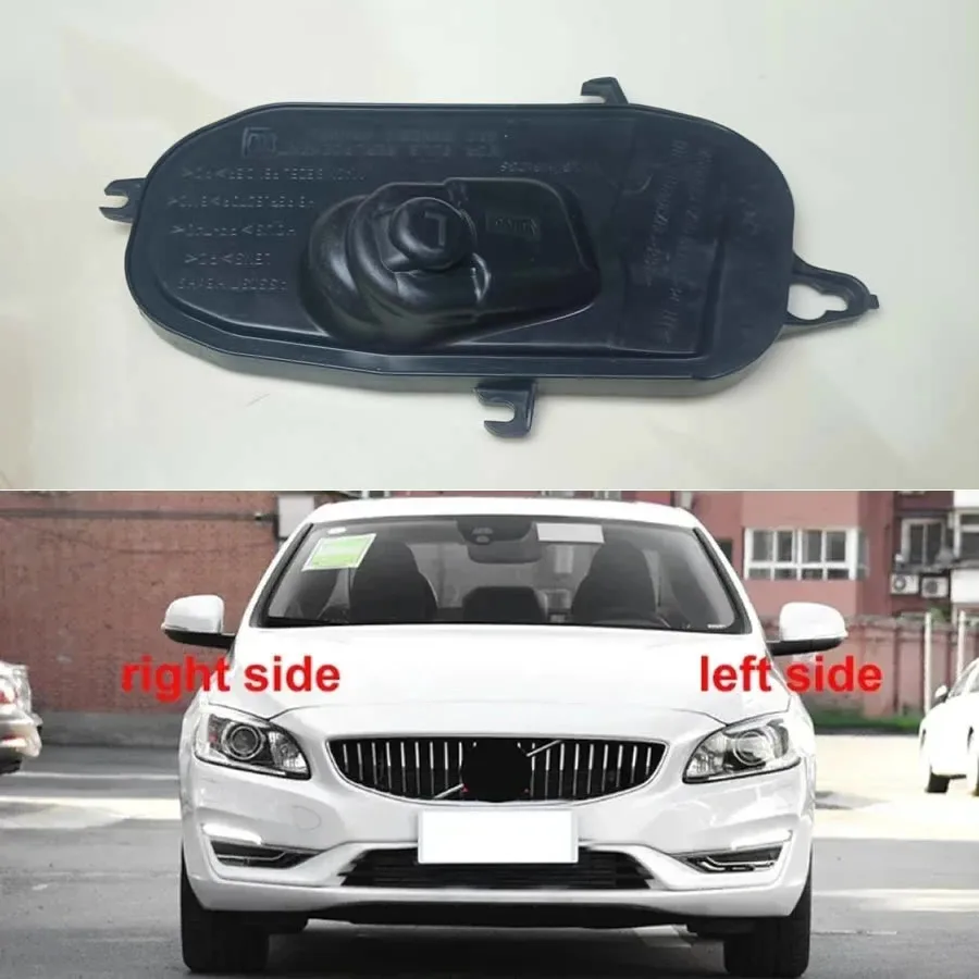 For Volvo S60 2011 2012 2013-2019 Replace Headlamp Rear Shell Dust Cover Waterproof Dustproof Seal Headlight Cap 1pcs