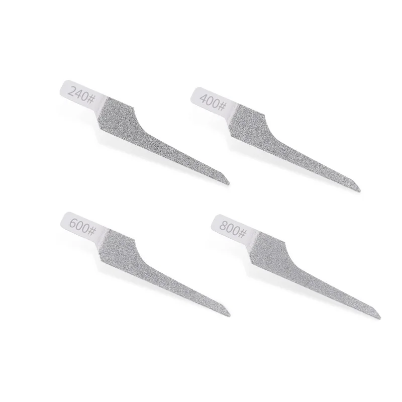 Diamond Grinding Blade Set 91917-18 - for Detailing, Tight Spaces & Angled Sanding on Gundam & Military Models