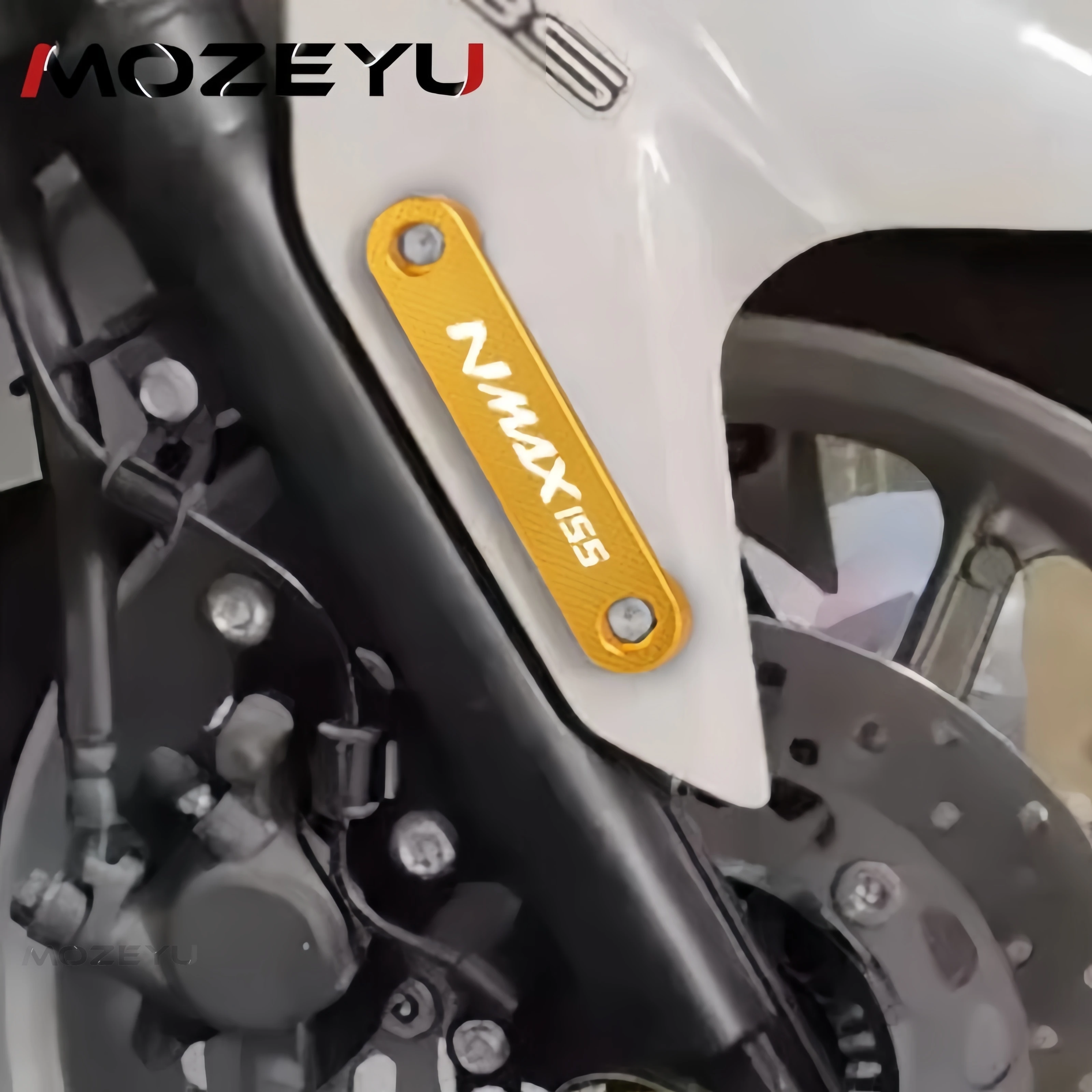 

NMAX Motorcycle Front Axle Coper Plate Decorative Cover For Yamaha N-MAX 155 125 2016-2019 2020 2021 2022 2023 2024 NMAX125 155