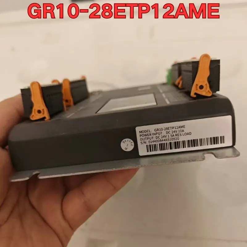 

Second-hand PLC module GR10-28ETP12AME functional test is normal The latest quotation in November 2025