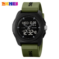 SKMEI 2199 LED Waterproof Digital Sport Watch for Men Military Countdown Mens Wristwatches Electronic Clock 1762 Reloj Masculio