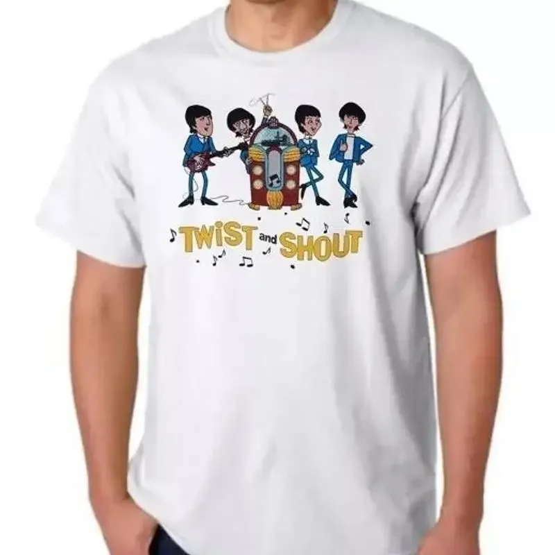 The Beatleees Saturday Morning Cartoon Twist And Shout T Shirt