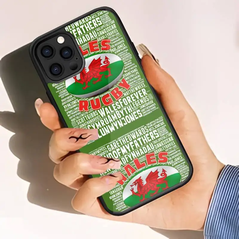 Welsh Flag Phone Case PC+TPU Funda For Samsung Galaxy S22 S10 S21 S20 S30 Plus Ultra Note 10 Pro 20 Back Cover