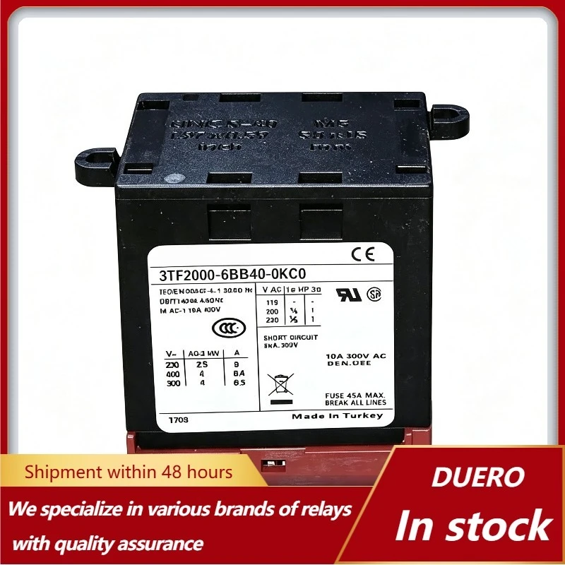 New 1pcs/lot 3TF2000-6BB40-0KC0 Industrial Control AC Contactor