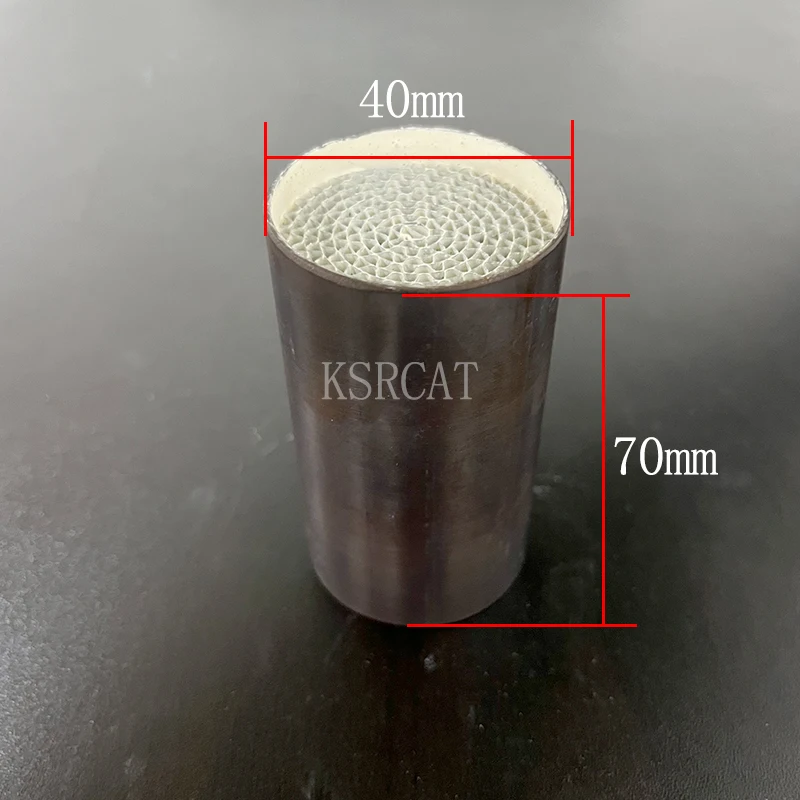 

Catalytic converter filter universa autobike catalyst 40*70mm honeycomb Catalyst for motorcycle modification exhaust pipes use