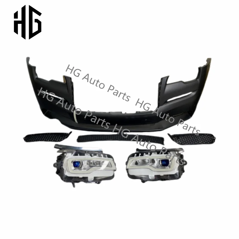 Car Bumper Headlights Body Kit For Rolls Royce Wraith Old Model Upgrade To New Model Generation 2rd Facelift Kits