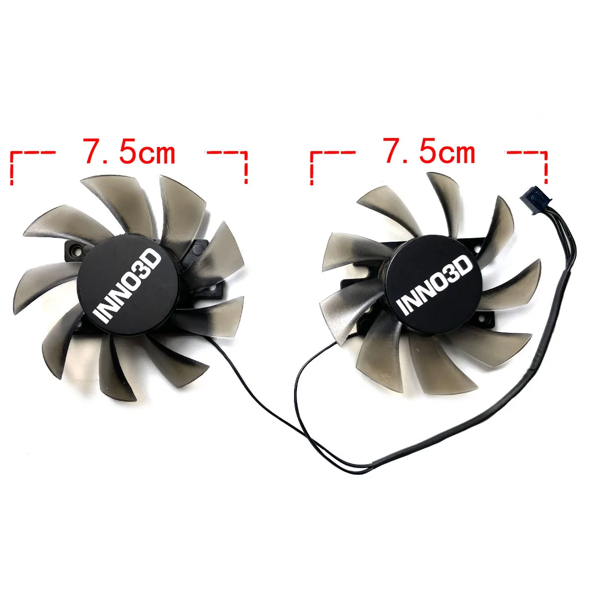 New For INNO3D GeForce GTX1650 1630 Twin X2 OC Graphics Card Replacement Fan CF-12915S