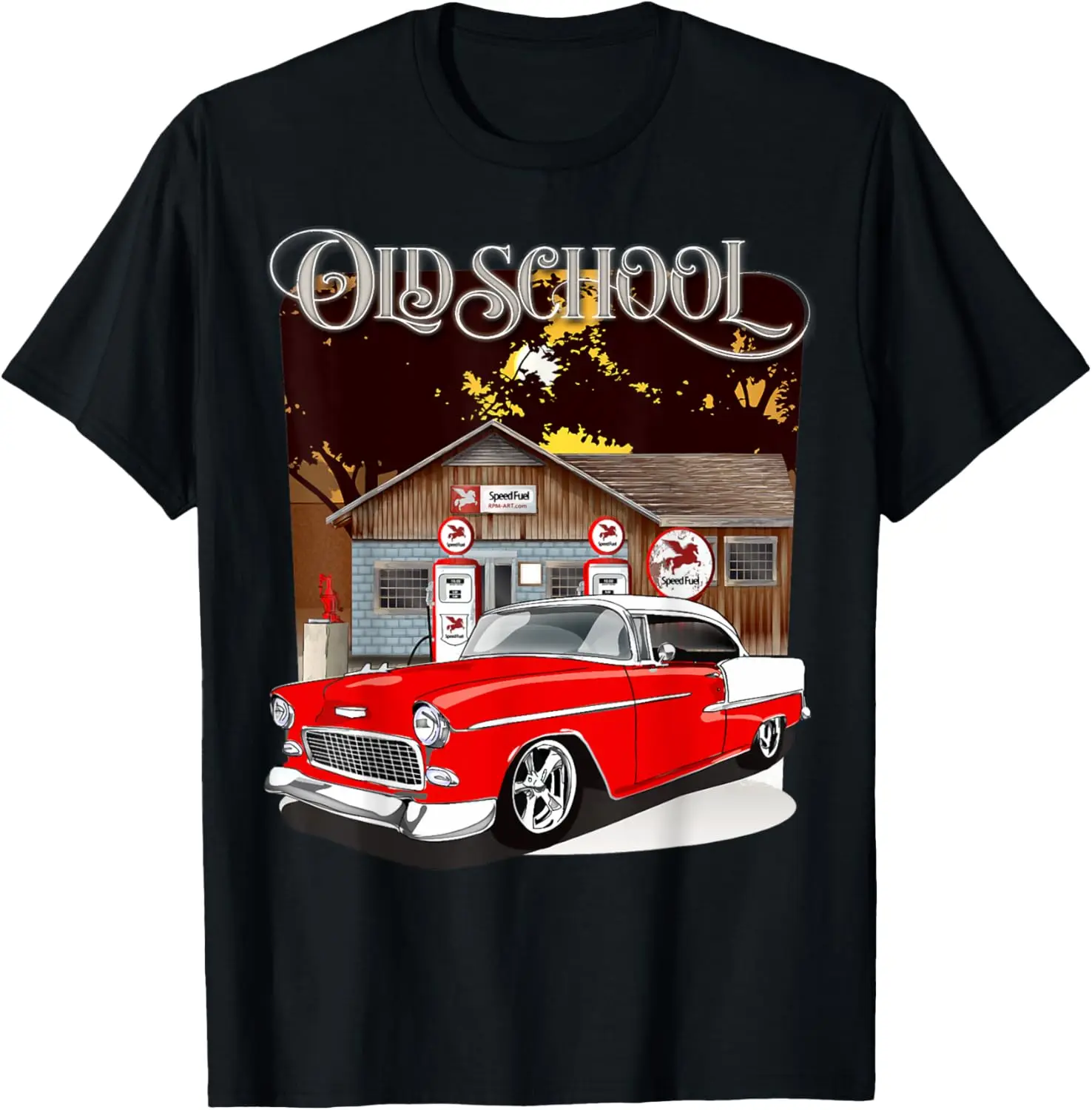 1955 55 Bel Air 50s 90s T-Shirt