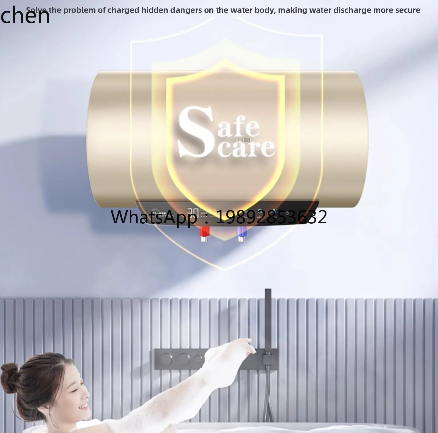 เครื่องทำน้ำอุ่นไฟฟ้าในครัวเรือน ความเร็วในการทำน้ำร้อนสำหรับอาบน้ำ ระบบเก็บน้ำร้อน ประหยัดพลังงานระดับ 1 อย่างเป็นทางการ ความจุ 60 ลิตร