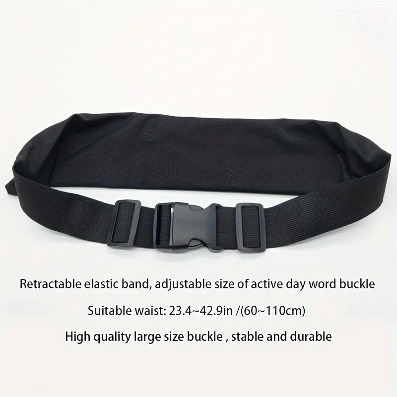 قطعة واحدة من حزمة فاني مقاومة للماء ومضادة للسرقة للرياضات الخارجية - حقيبة تخزين آمنة للهاتف المحمول للجري والركض وركوب الدراجات - للجنسين #2